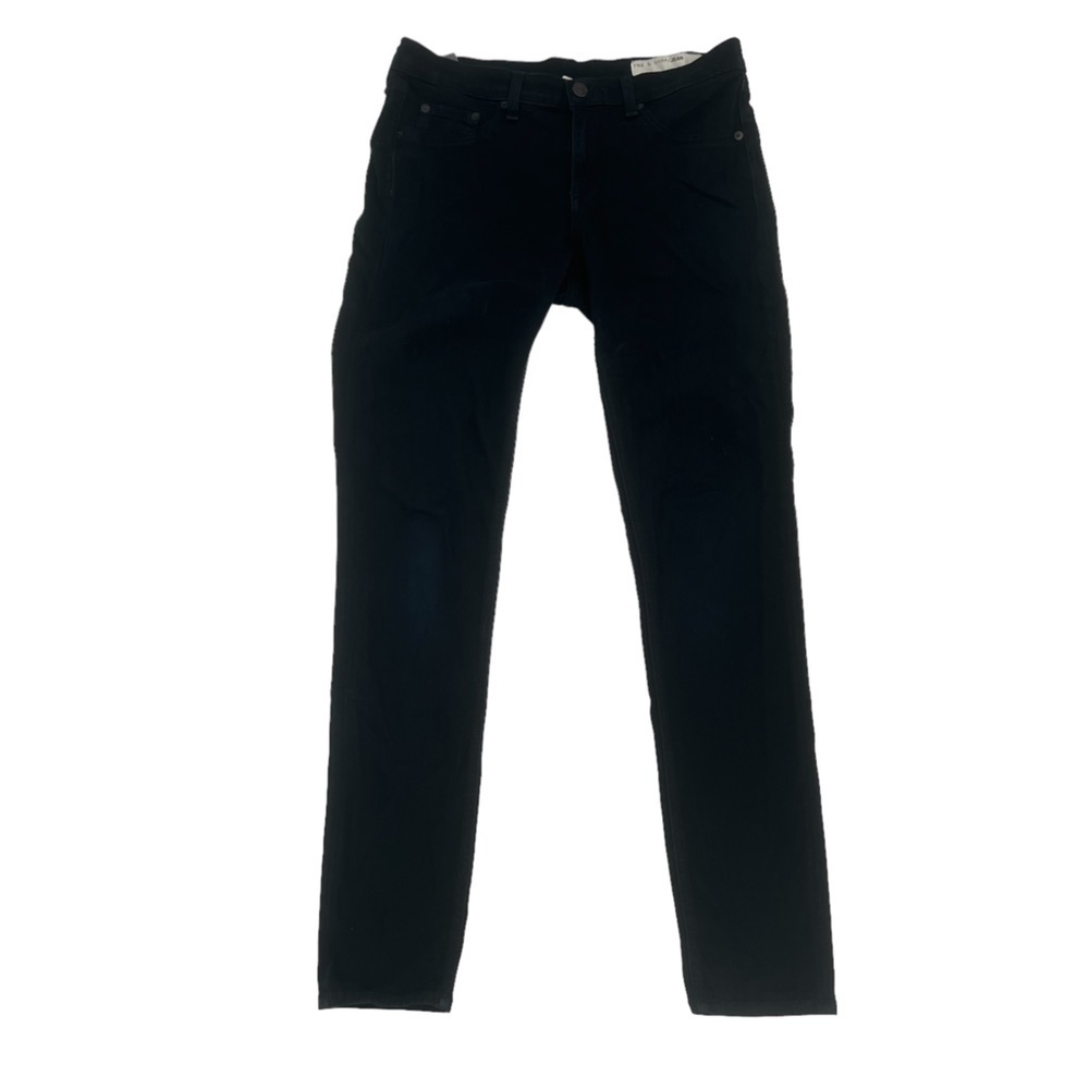 rag & bone Black Skinny Denim Jean Leggings Size 29 Women’s